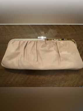 Express Classic Clutch - Cream Pink. New with tags inside.
